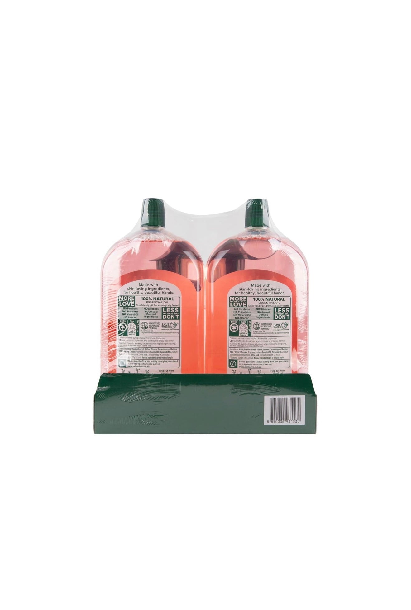 Palmolive Foaming Hand Wash
Pump + Refill 2x1 L + 250 ml x 2 pk