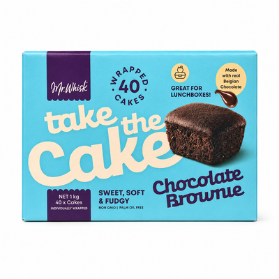 Mr. Whisk Take the Cake Chocolate Brownies 40 Pack 1 kg