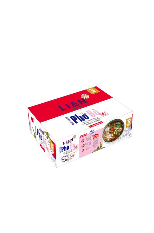 Lian Pho Bo Rice Noodles (70 g x
12 pk)