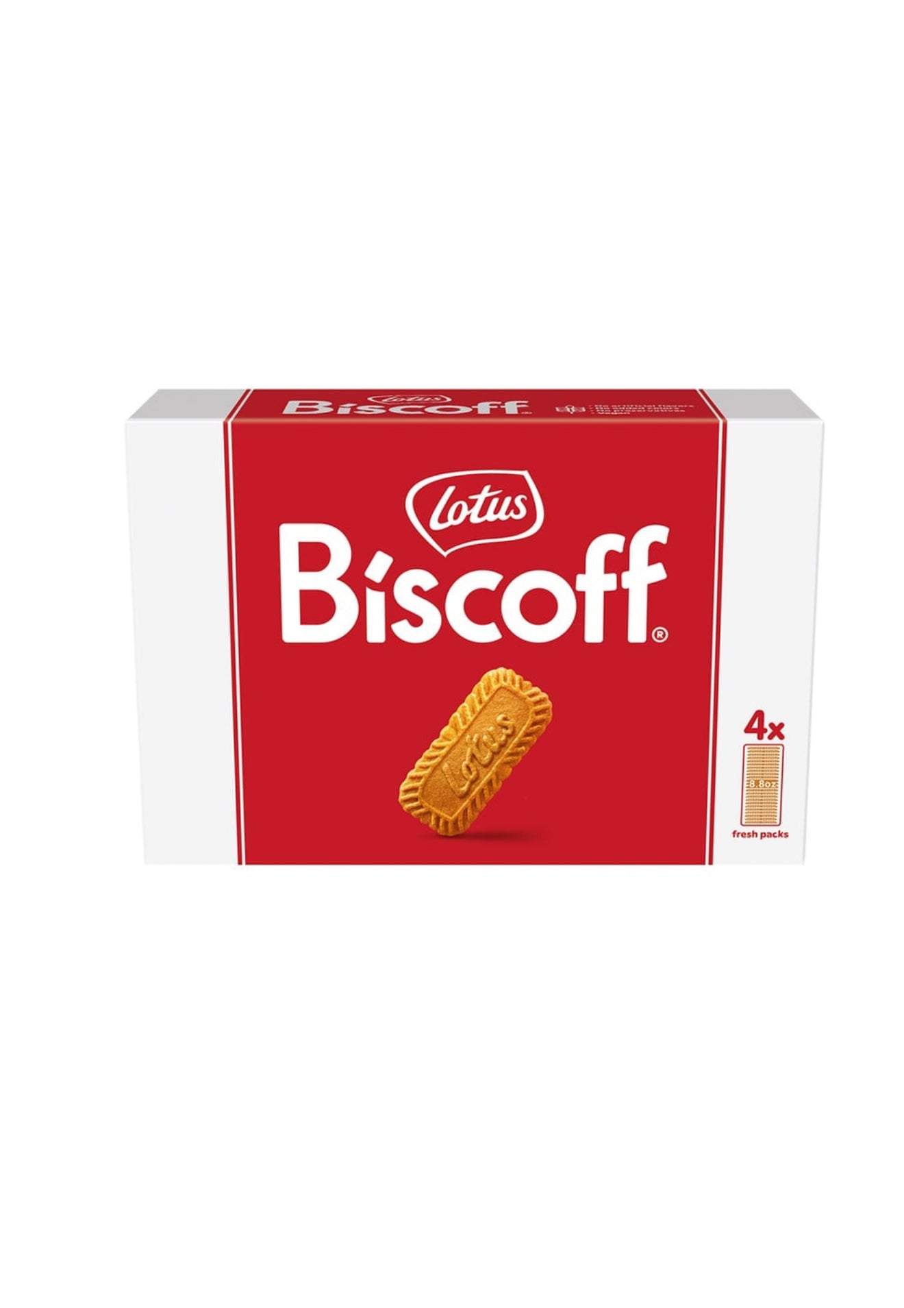 Lotus Biscoff Cookies (250 g x 4 pk)