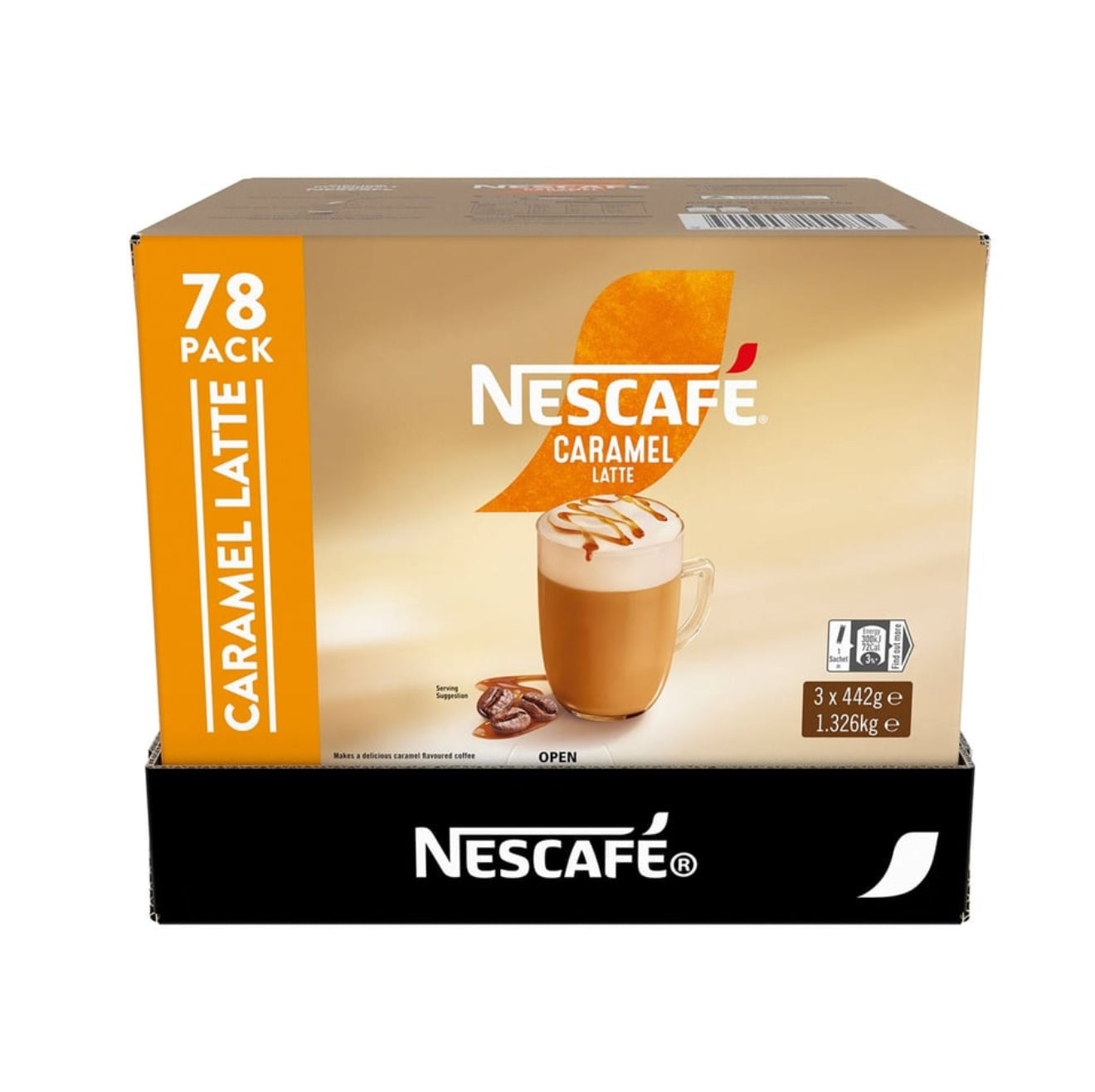 Nescafe Sachets Caramel (78 pk)