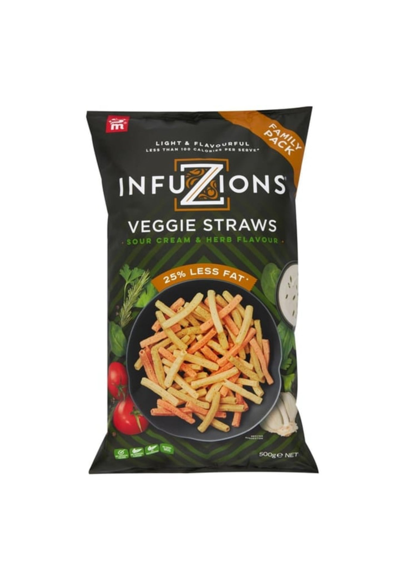 Majans Infuzions Veggie Straws
(500 g)