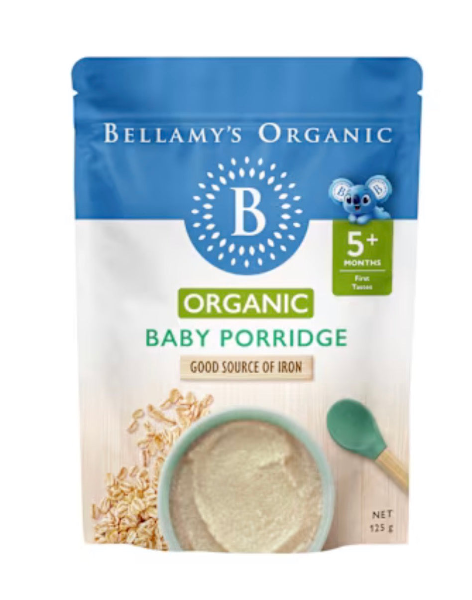 Bellamy's Organic Baby Porridge 125g