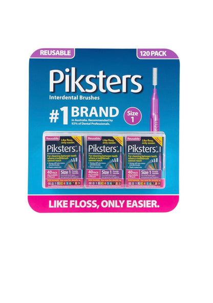 Piksters Interdental Brushes 120 Pack