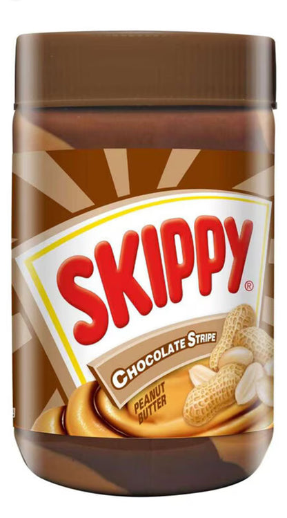 Skippy Chocolate Stripe Peanut Butter (500 g x 2 pk)