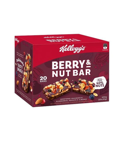 Kellogg's Berry & Nut Bar 30 g x
20 pk