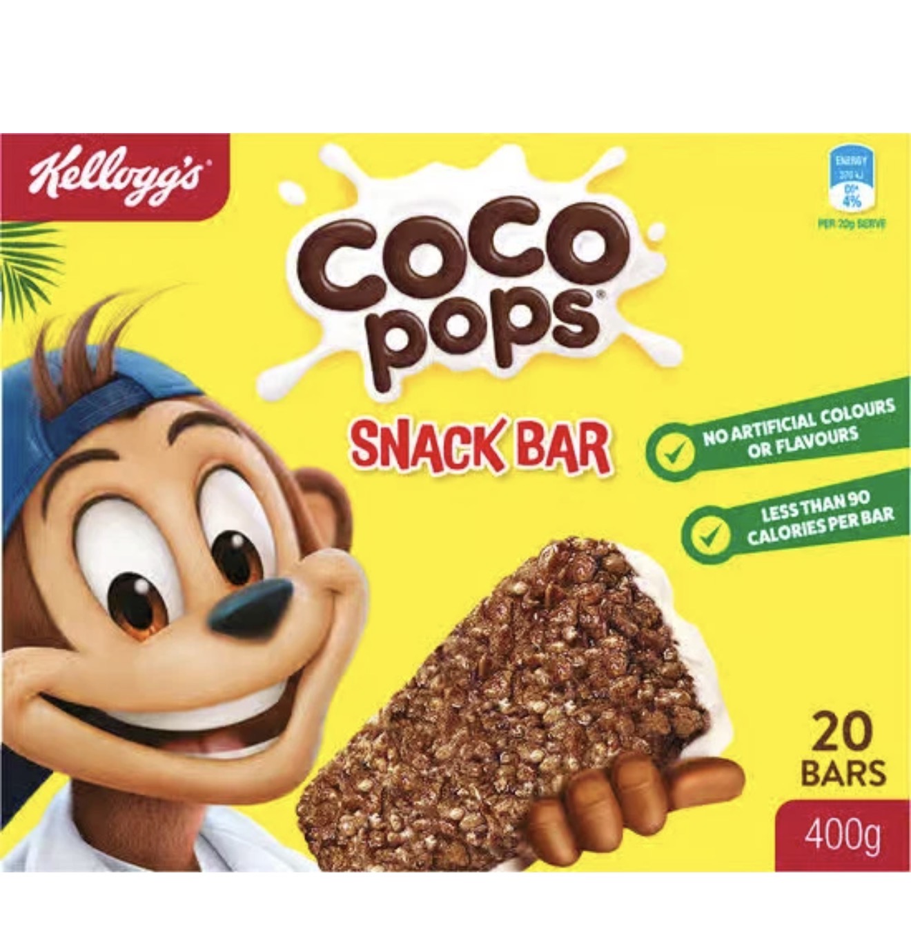 Kellogg's Coco Pops Bar (20 g x 20 pk)