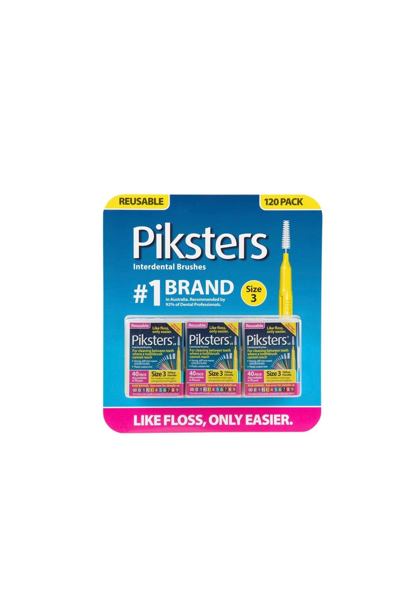 Piksters Interdental Brushes
120 pk