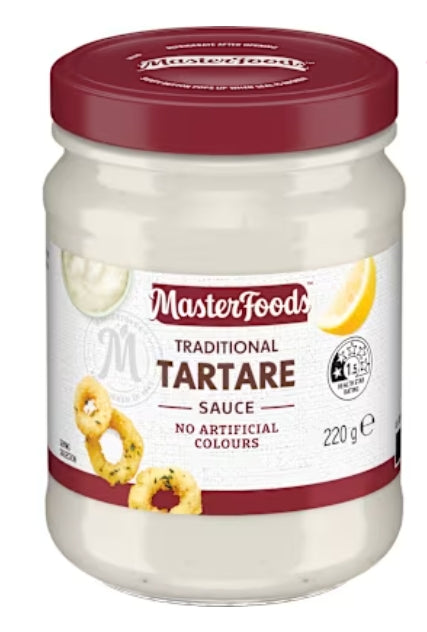 Masterfoods Sauce Tartare
220gx6