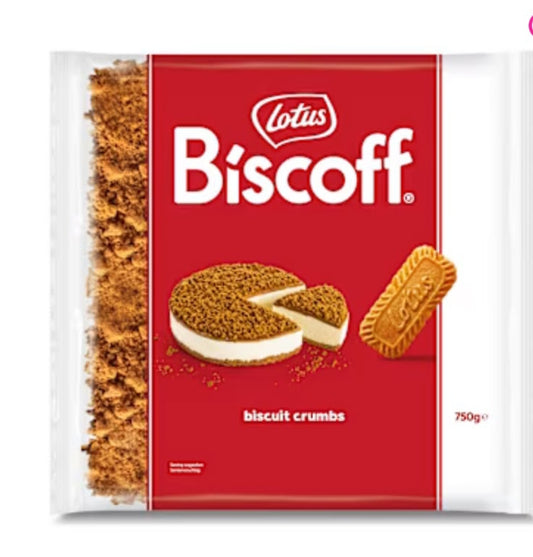 Lotus Biscuit Crumbs Biscoff 750g