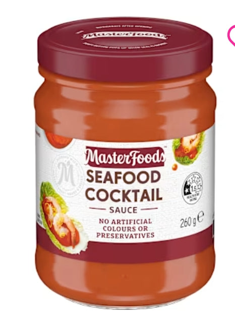 Masterfoods Sauce Seafood
Cocktail 260g