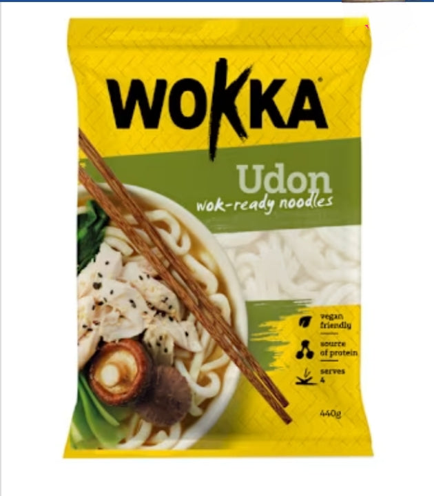 Wokka Udon Noodles 440g × 8
