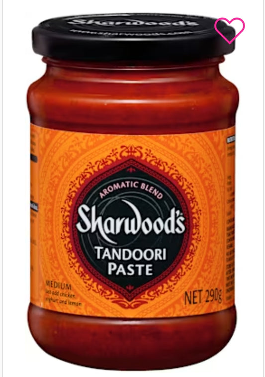 Sharwood Curry Paste Tandoori 
290gm