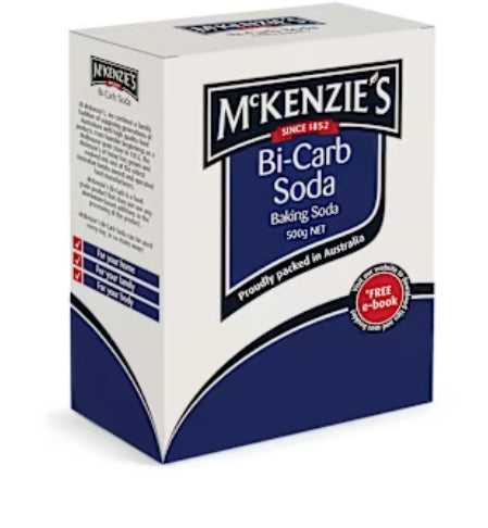 Mckenzie's Bi-carb Soda
500g X 8