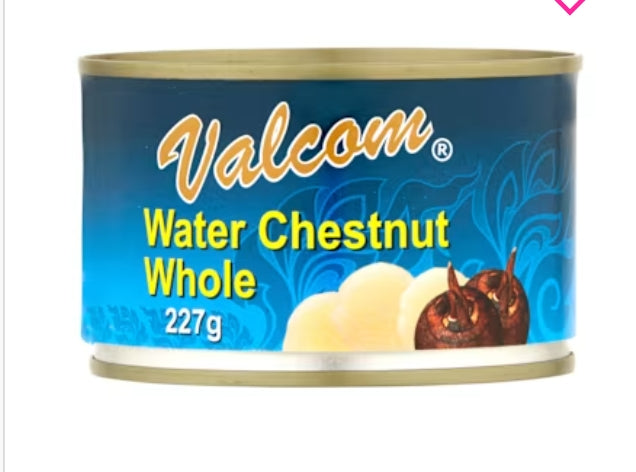 Valcom Water Chestnut
WhoIe  227gm × 12