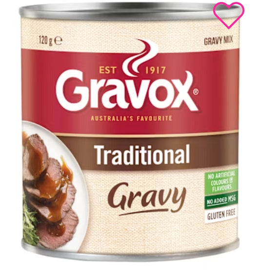 Gravox Instant Gravy
Traditional 120gr