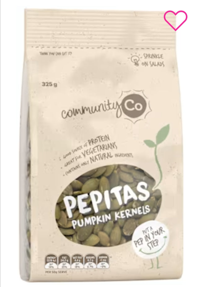 Comm Co Pepitas 325gm