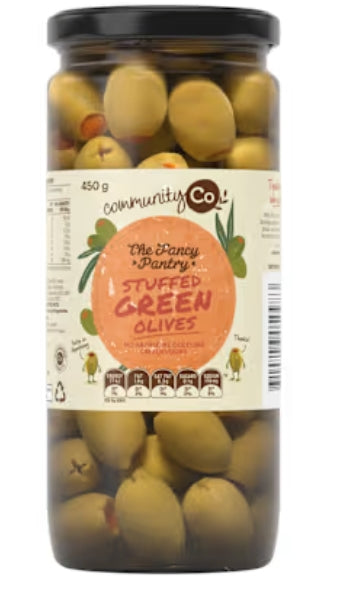 Community Co Olives Green Stufd
450gm