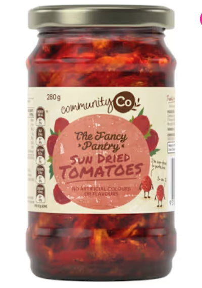 Comm Co Tomatos Sun dried Strips
280gm