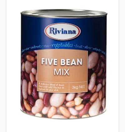Riviana Five Bean Mix 3kg
