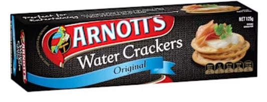 Arnotts Water Cracker
Original 125g