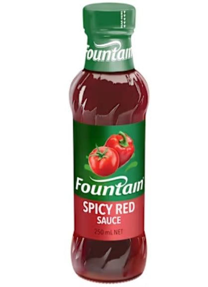 Fountain Sauce Tomato Spicy
Red 25Oml X 8