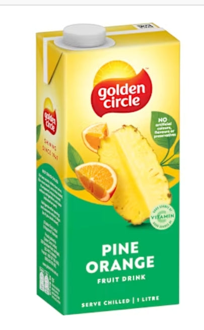 Golden Circle Pine Orange
Fruit Drink 1 Litre×12
