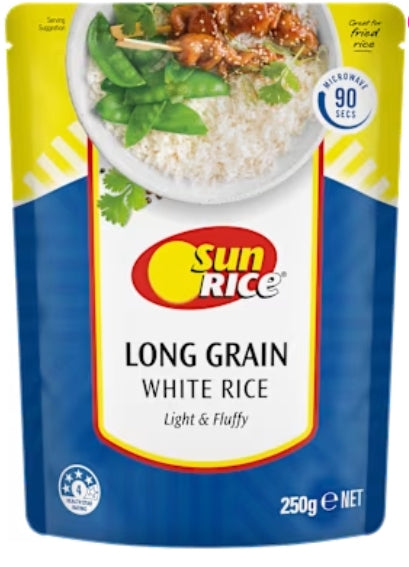Sunrice Mwr Lg White Rice
250g