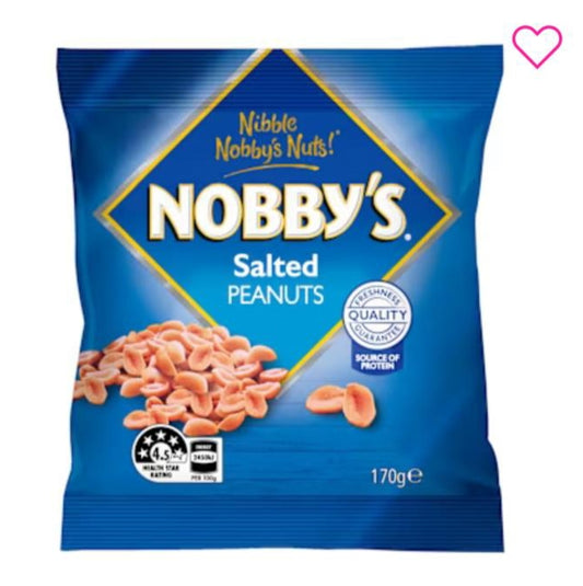 Nobby's Peanuts Nuts Salted Peanuts
12x170G