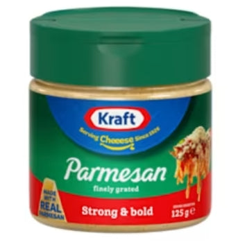 Kraft Parmesan Cheese Can
125g