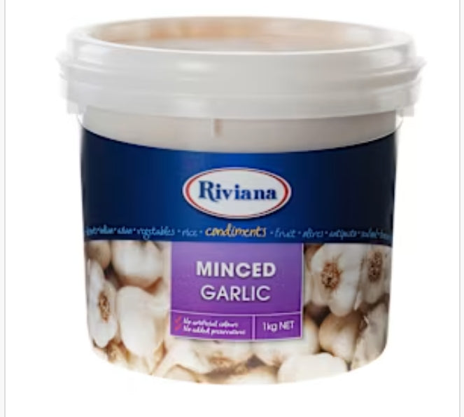 Riviana Fresh Minced Garlic
1kg