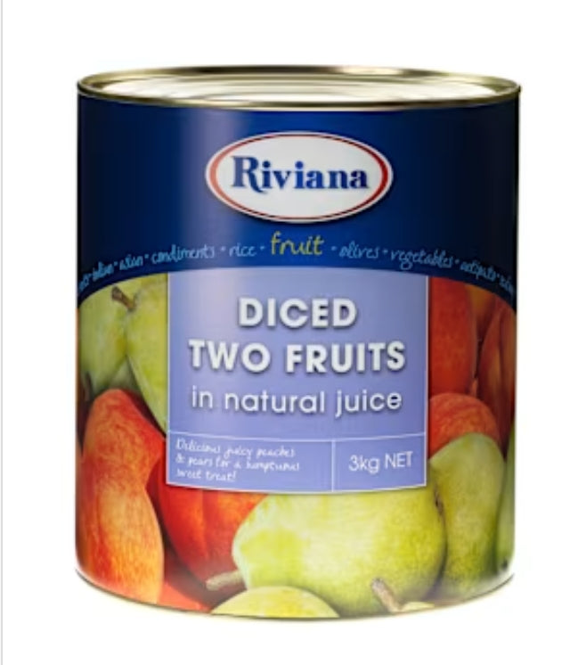 Riviana Two Fruits Natural 3kg