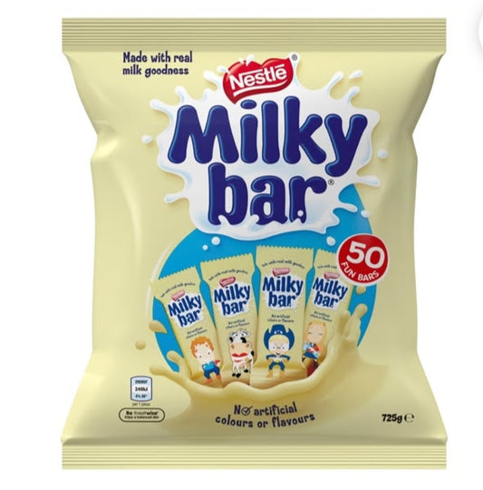 Milkybar Chocolate Bar (14.5g x
50 pk)