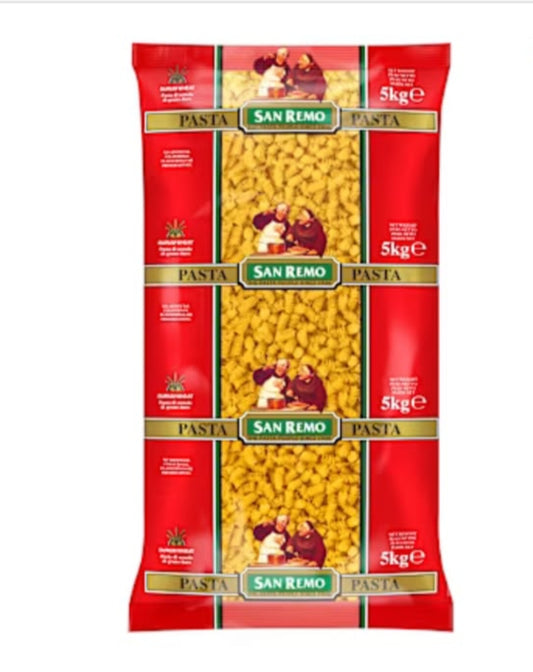 San Remo Dry Pasta #53 Large Spirals
5kg X 2