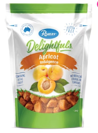 Robern Delightfuls Apricot
Indulgence 200g