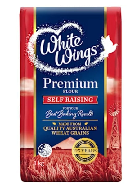 White Wings Flour Self
Raising 1 Kg X 12