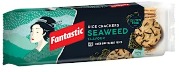 Fantastic Rice Crackers
Seaweed 100g