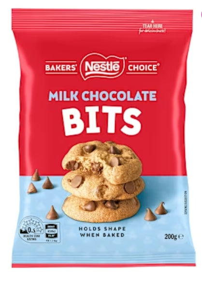 Nestle Choc Bits Baking Milk 200g