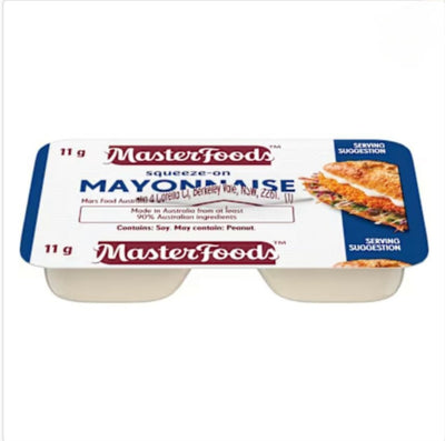 Master food Mayonnaise P/c 11g 100s