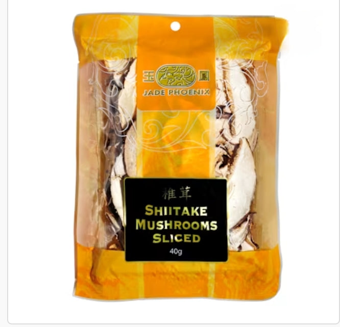 Jade Phoenix Shiitake
Mushrooms Sliced 40g X 10
