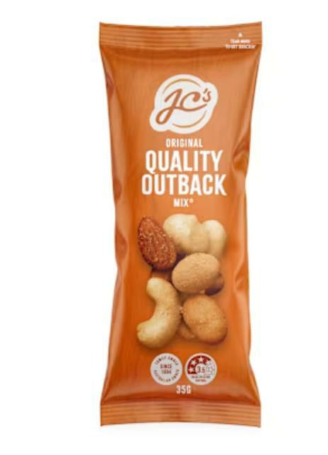 Jc's Quality Foods Snack Pack Quality
Outback Mix 35g