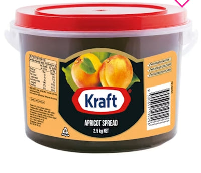 Kraft Jam Apricot 2.5kg