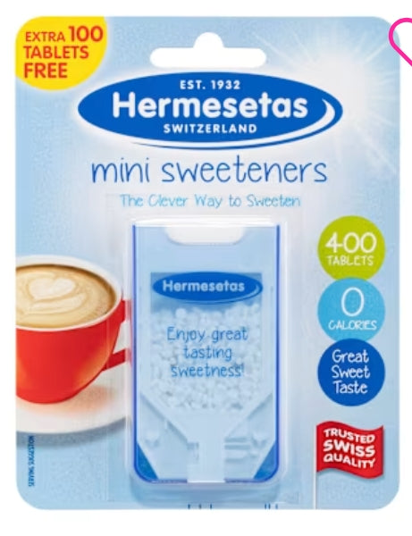 Hermesetas Sweeteners Mini
Tablets 300