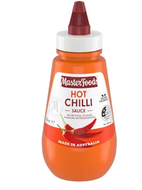 Masterfoods Sauce Chilli Hot
250ml