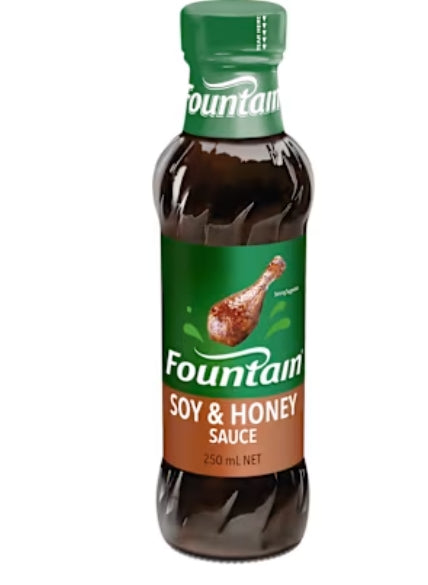 Fountain Sauce Soy And
Honev 250ml X8