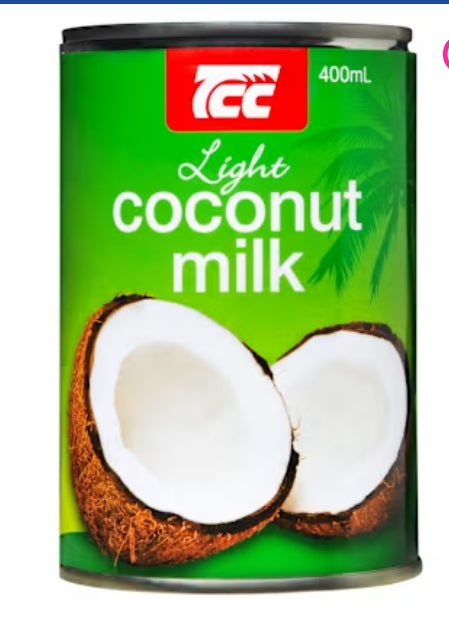 Tcc Coconut Milk Lite 400ml
X 12