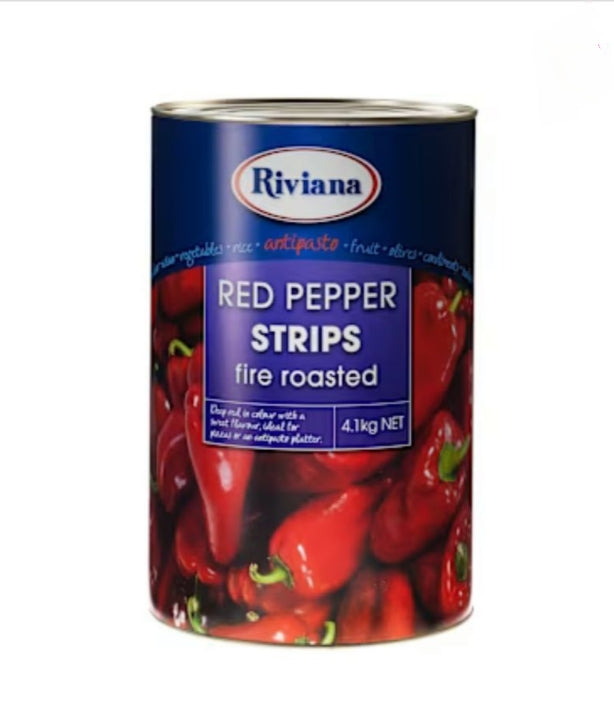 Riviana Fire Red pepper Strips 4.1kg
