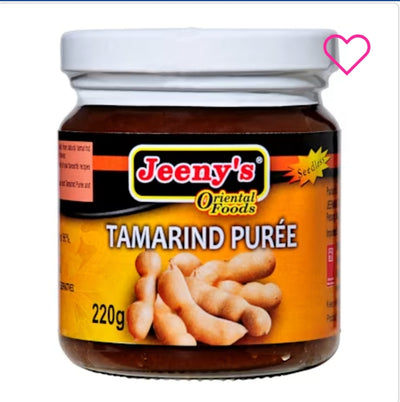Jeeny's Tamarind Puree
Seedless 220g X 6