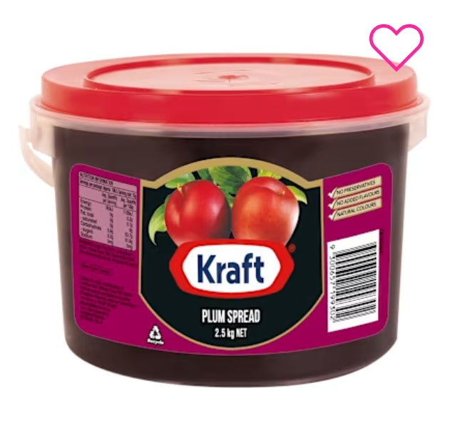 Kraft Plum Spread 2.5kg