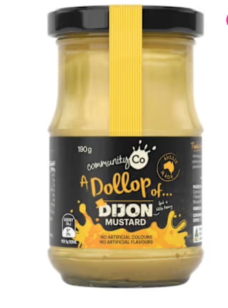 Community Co Mustard Dijon
190gm × 12